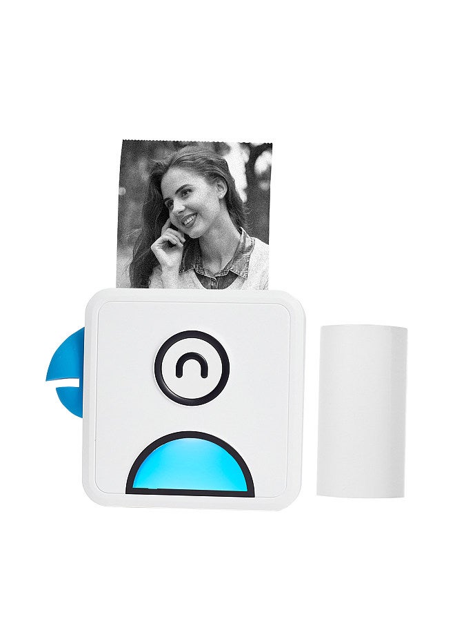 L1 Pocket Thermal Photo Printer 200dpi Portable BT Wireless Receipt Label Sticker Maker for Work Plan Memo Study Notes Lists Journal Printing Compatible with Android iOS Smartphone  - Image 1
