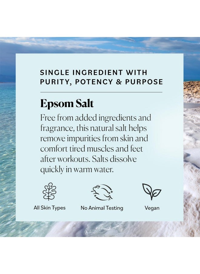 Sky Organics 5 Lbs Epsom Salt100% Pure Magnesium Sulfate Usp Grade Kosher Nongmobath And Foot Soak Soothing Body Soak. Made In Usa  - Image 5