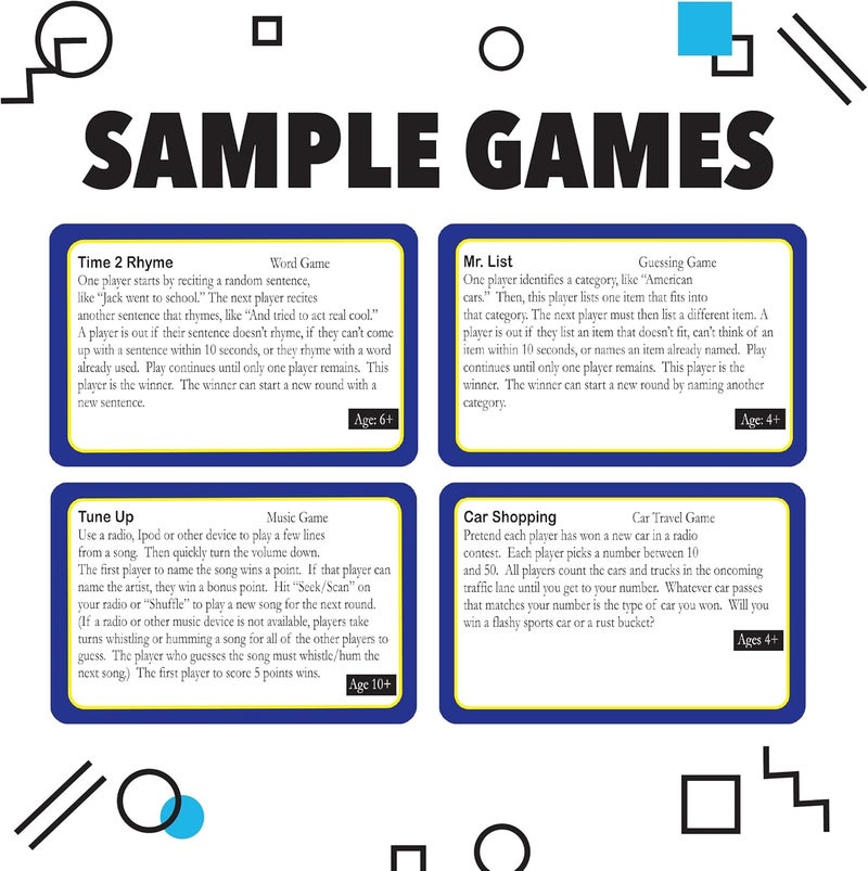 Continuum Games Games on the Go by - Portable Roadtrip Family Games to Challenge and Entertain for 2+ players , Blue - Image 5
