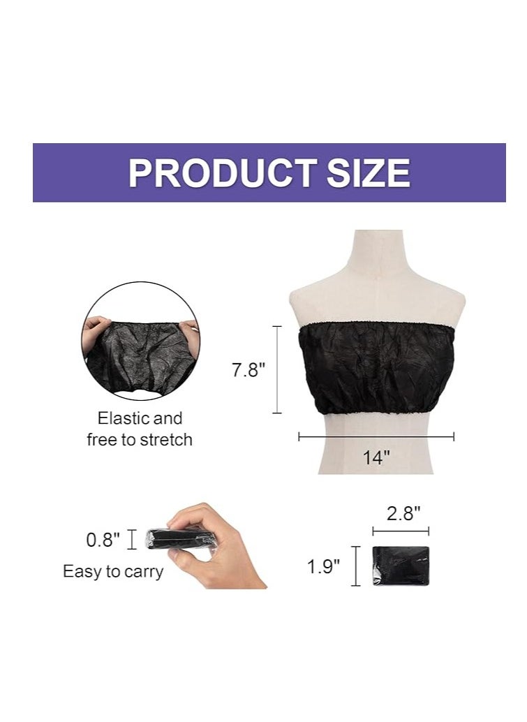 globalstar Globalstar 20pcs Women's Disposable Strapless Bras - Essential for Vacation, Spa Days, and Spray Tanning  - Image 3