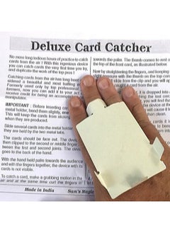 MilesMagic Magician Deluxe Card Catcher Gimmick Cards Appear Produce From Hand Palm Or Catching From Mid Air For Close Up Street Stage Real Magic Trick  - Image 5