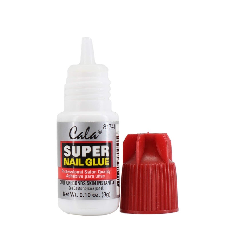Cala Super Nail Glue Professional Salon Quality | Quick and Strong Nail Liquid Adhesive (4 Bottles) - Image 2