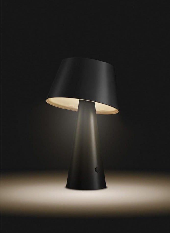 سانكس مصباح طاولة لاسلكي محمول يعمل بالطاقة الشمسية من Sunex، مصابيح مكتبية، مصباح سرير، مصباح USB قابل لإعادة الشحن من النوع C، إضاءة دافئة 4000 كلفن، 4 أوضاع إضاءة، ديكور داخلي وخارجي - Image 2