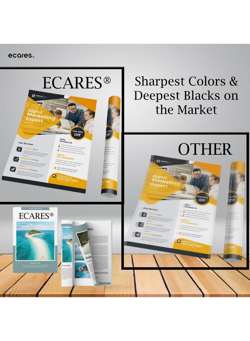 ECARES® 131A Compatible Toner Cartridge CF213A-For HP Laserjet Pro 200 Color M251nw M251n M276nw M276n Printer (Margenta) - Image 2