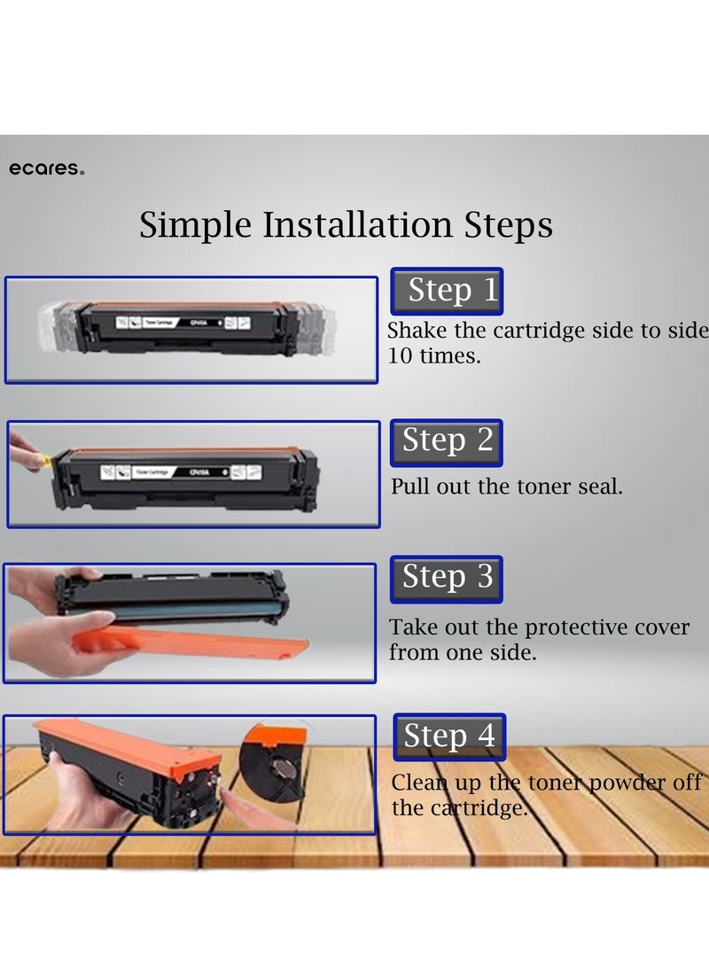 ECARES® 131A Compatible Toner Cartridge CF213A-For HP Laserjet Pro 200 Color M251nw M251n M276nw M276n Printer (Margenta) - Image 4