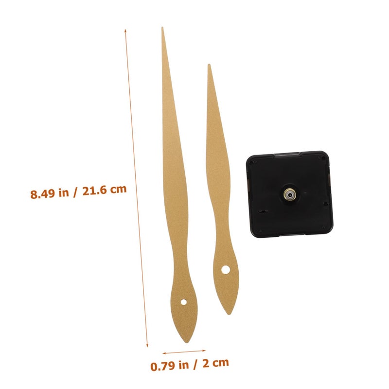 Vintage Wall Clock Movement Kit With Large Hands Battery Operated Chime Mechanism - Image 3