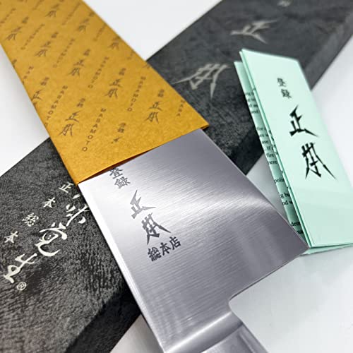 MASAMOTO AT Japanese Chef Knife 8.2" (210mm) Gyuto Kitchen Chef's Knife, Sharp Japanese Stainless Steel Blade, Pakkawood Handle, Made in JAPAN - Image 3