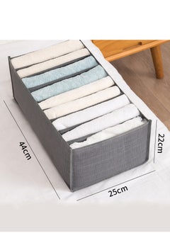 4 Packs Draw Organizer, Underwear Organizer, Collapsible Closet Storage Box, Washable Fabric Foldable Draw Dividers For Shirts, Bras, Underwear, Socks, (Grey) - pzsku/ZE3D1800EA79A74358AE6Z/45/_/1732268081/770d1209-be9a-4b41-a7ff-bdabf83bb953