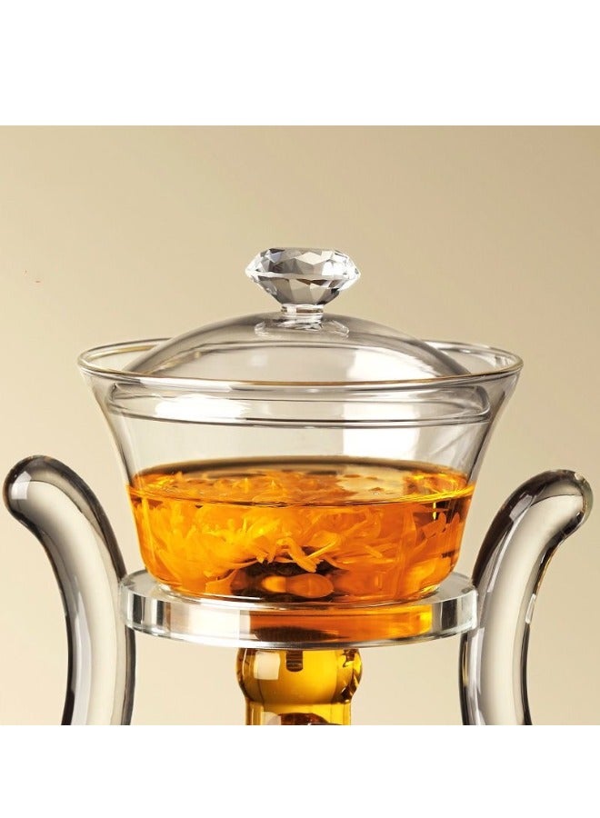 Glass Automatic Teapot Lazy Tea Set Magnetic Kungfu Teapot - Image 3