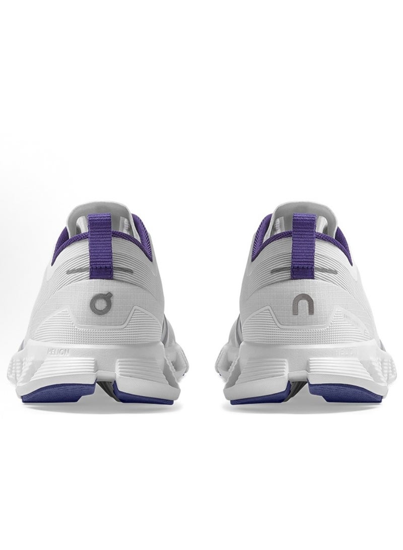 ON cloud x shift casual sneakers white purple black  - Image 4