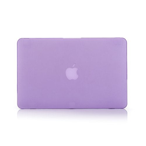 RUBAN Case Compatible with MacBook Air 13 Inch (Models: A1369 & A1466, Older Version 2010-2017 Release), Slim Snap On Hard Shell Protective Cover and Keyboard Cover, Purple - Image 3