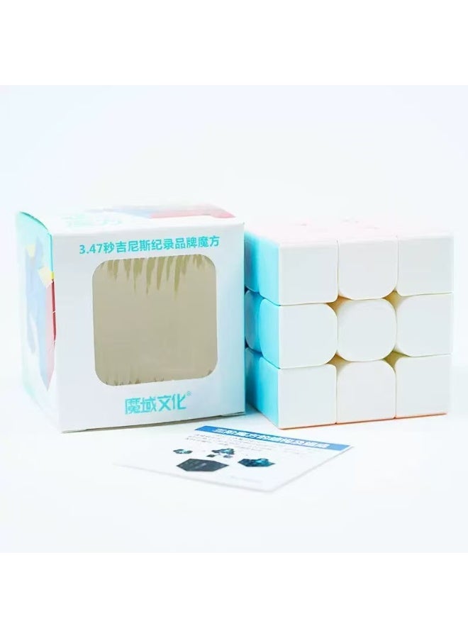 MoYu 3x3 Moyu MoFang Mini Magic Cube – 55mm Educational Puzzle Toy for Kids & Students, Macaron Color - Image 2