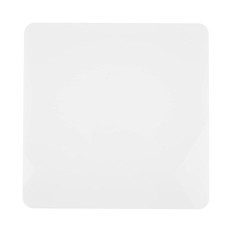 OM KRAFT OM KRAFT Cake Decor 11 Inch Square White Acrylic Cake Board Plate 4mm Thickness - Image 2