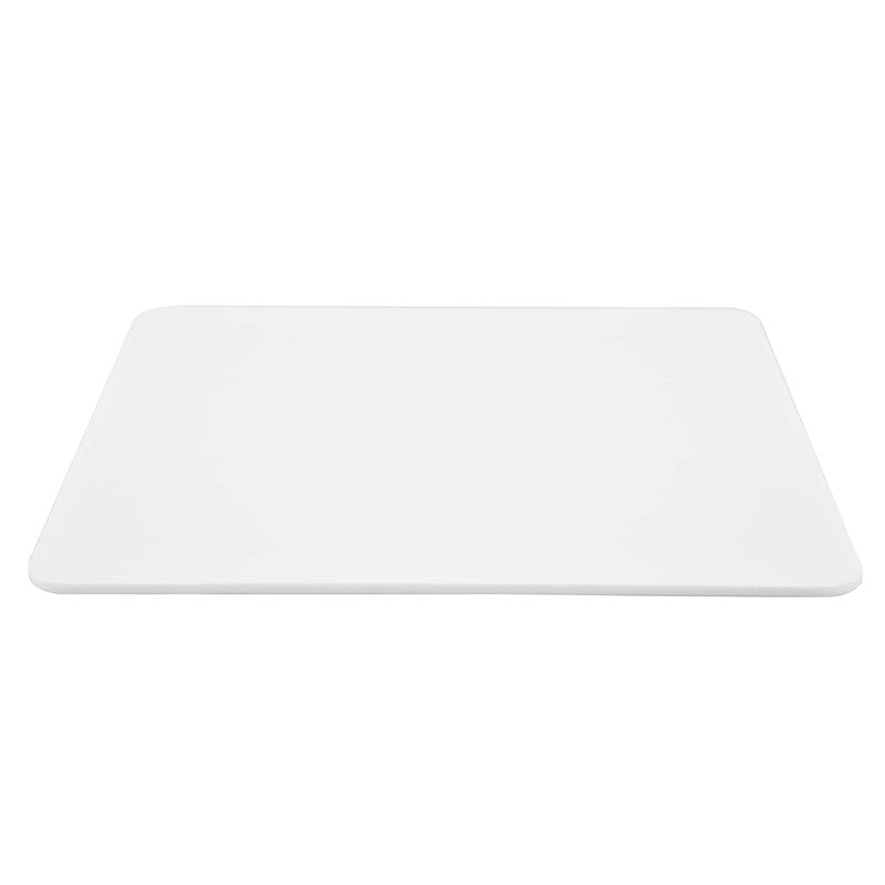 OM KRAFT OM KRAFT Cake Decor 11 Inch Square White Acrylic Cake Board Plate 4mm Thickness - Image 1