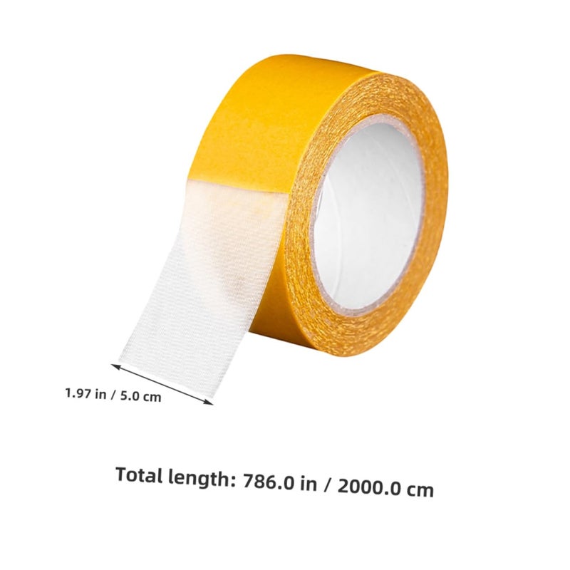 Heavy Duty Double Sided Mounting Tape 2 Rolls Ultra Sticky Removable For Walls - Image 3