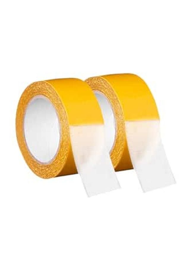 Heavy Duty Double Sided Mounting Tape 2 Rolls Ultra Sticky Removable For Walls - Image 1