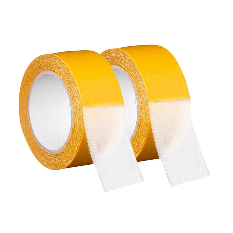 Heavy Duty Double Sided Mounting Tape 2 Rolls Ultra Sticky Removable For Walls - Image 2