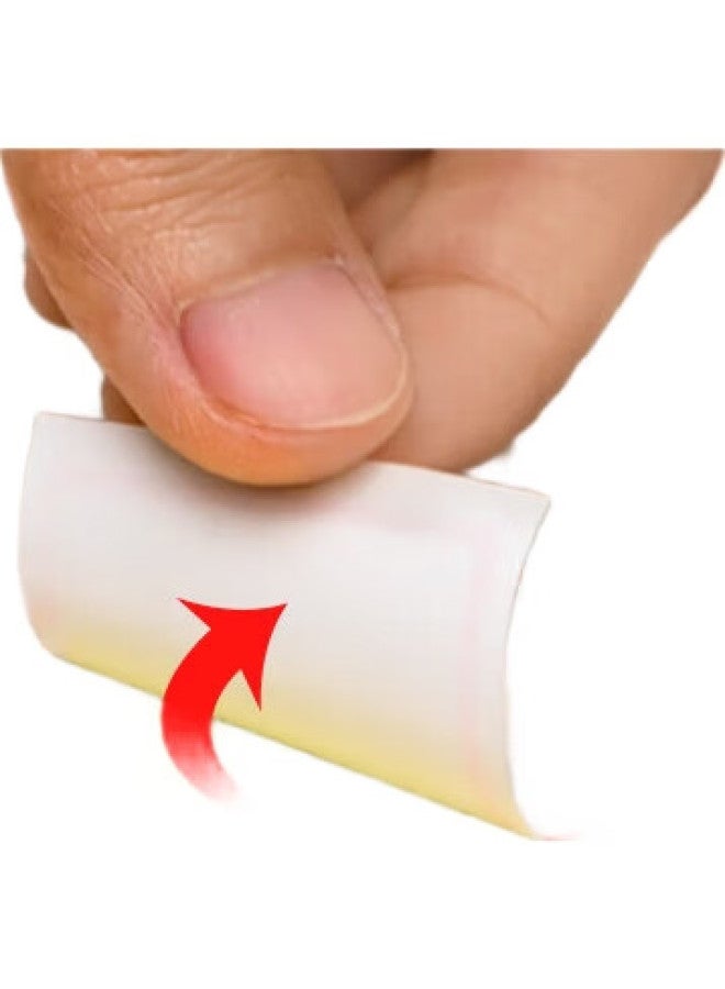 Nvv A4 Label Sticker, Self-Adhesive Printing Paper With Backing, Non-Sticky Adhesive Sticker, Label Paper, Coated Paper, Self-Adhesive Label, Paper-Pull Name Tag, Price Label, Bq-480A4 Red - Image 3