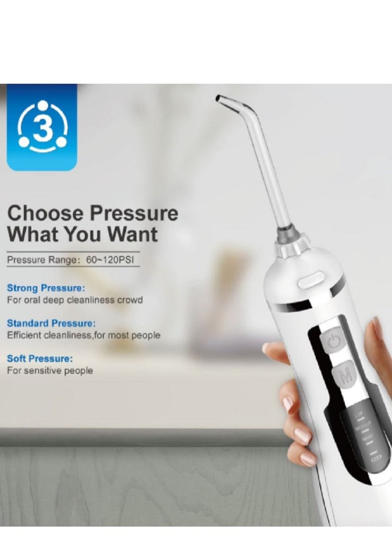 WATER - Portable Irrigators Water Flosser Clean Flossing Charging Flosser Cordless Waterpulse V500 - Image 1
