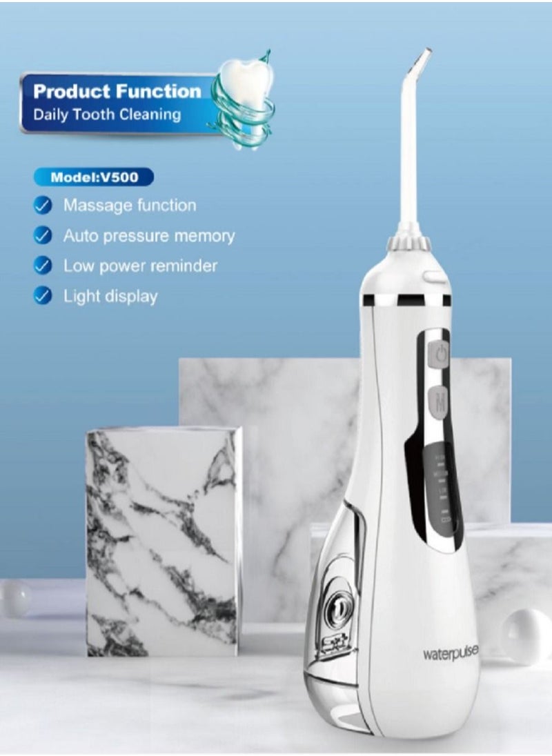 WATER - Portable Irrigators Water Flosser Clean Flossing Charging Flosser Cordless Waterpulse V500 - Image 1