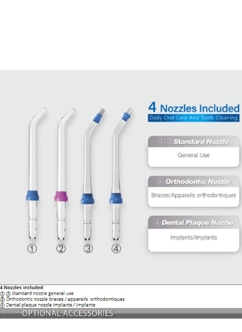 WATER - Portable Irrigators Water Flosser Clean Flossing Charging Flosser Cordless Waterpulse V500 - Image 1