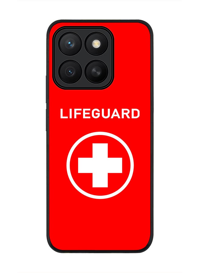 Stylizedd For Honor X8c Case,Slim fit Camera Protection, Shockproof Thin Phone cover  - Lifeguard