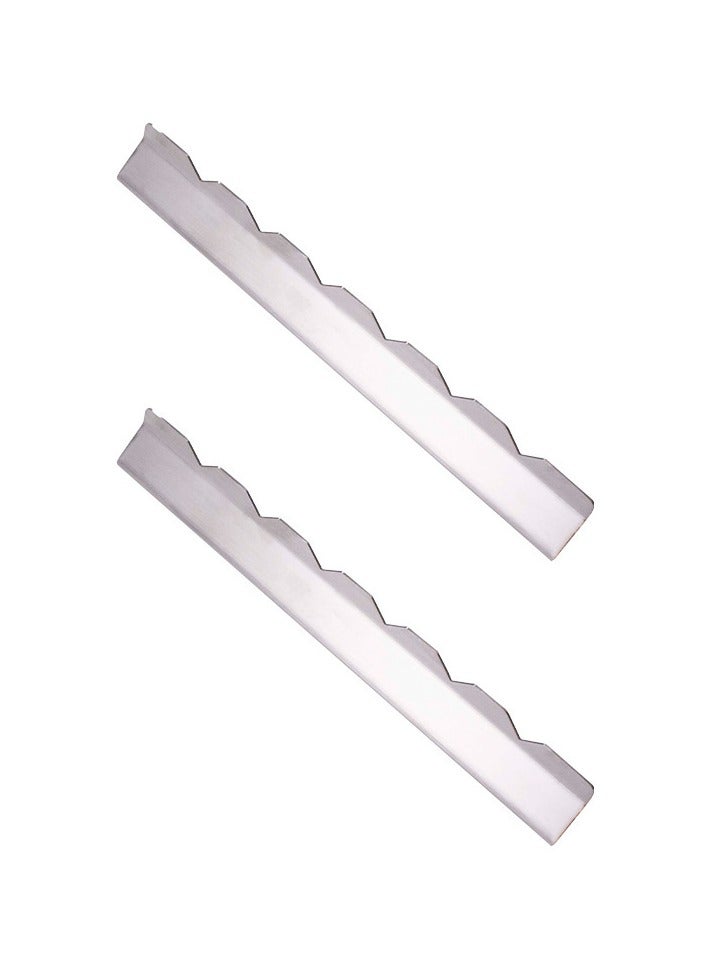 2-piece barbecue skewer rack, multi-purpose barbecue skewer rack, anti deformation barbecue skewer bracket, stainless steel tableware, barbecue skewer rack set. Suitable for kitchens, courtyards, and camping. Practical kitchen tools.  - Image 1