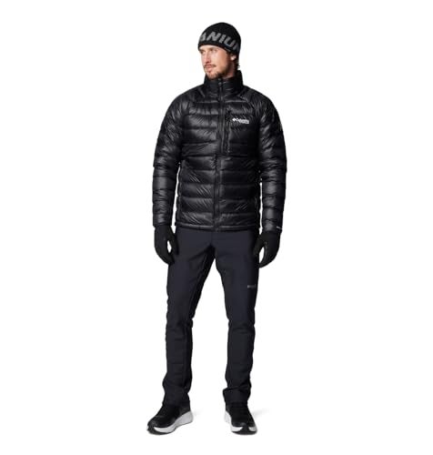 Columbia Men's Arctic Crest Down Jacket, Black, 2X Big - Image 3