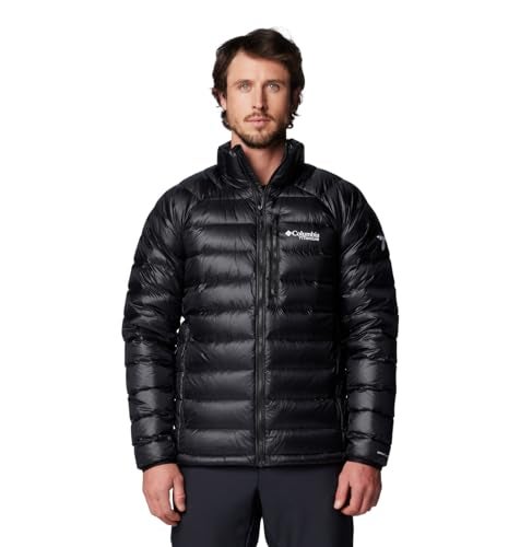 Columbia Men's Arctic Crest Down Jacket, Black, 2X Big - Image 1