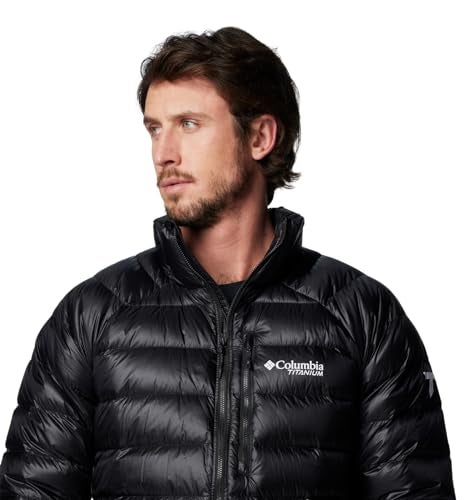 Columbia Men's Arctic Crest Down Jacket, Black, 2X Big - Image 5