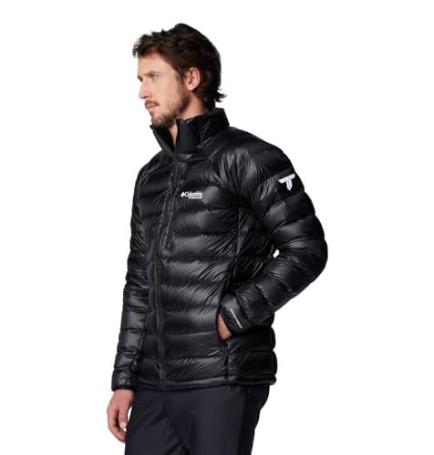 Columbia Men's Arctic Crest Down Jacket, Black, 2X Big - Image 4
