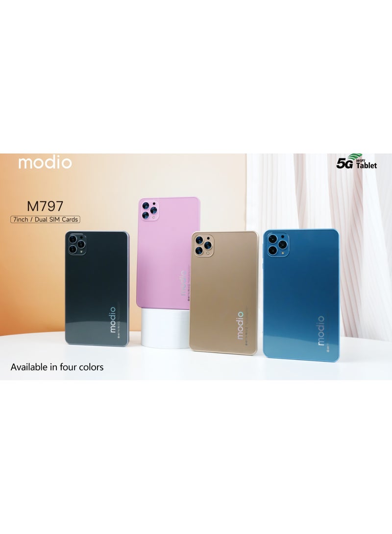 MODIO TAB M797 Android Tablet 7" 6GB RAM 256GB ROM Dual SIM – Quad-Core, WiFi, 3000mAh Battery - Image 4