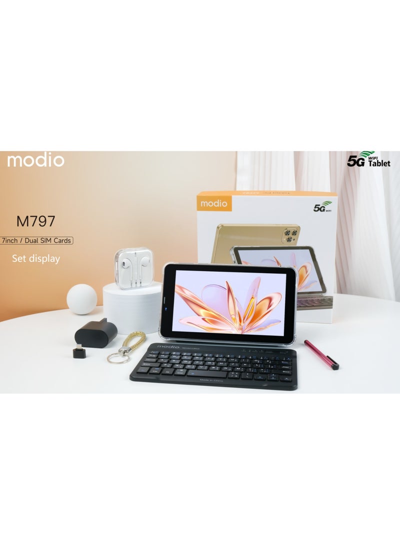 MODIO TAB M797 Android Tablet 7" 6GB RAM 256GB ROM Dual SIM – Quad-Core, WiFi, 3000mAh Battery - Image 3