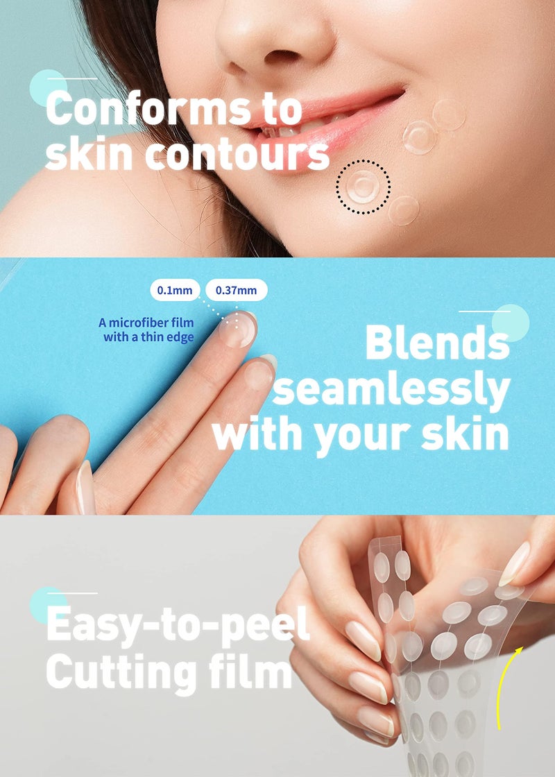 OLIVE YOUNG Care Plus Spot Patch | Hydrocolloid Acne Korean Spot Patch to Cover Zits, Pimples and Blemishes, for Troubled Skin and Face (Hydrocolloid, 102 Count (Pack of 1)) - Image 4