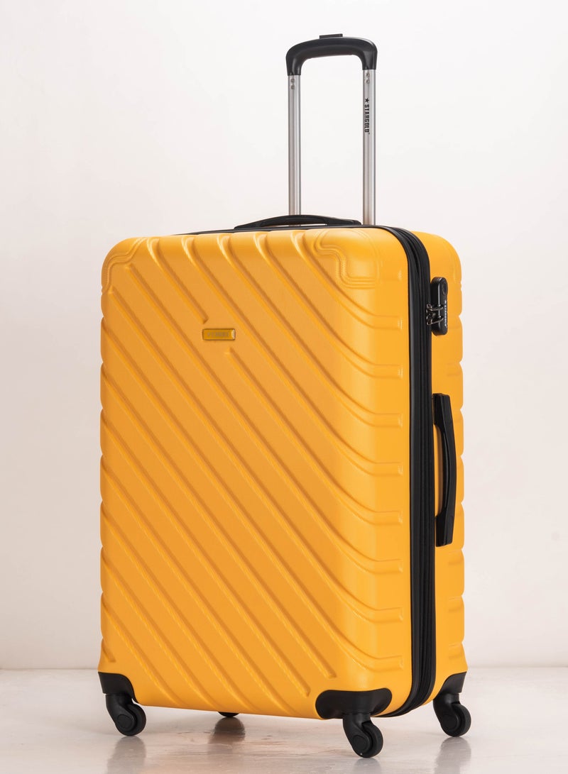 ستارجولد مجموعة حقائب سفر من 4 قطع (20/24/28/32 بوصة) - حقائب سفر صلبة من مادة ABS بسحاب قابل للتمدد، وعجلات دوارة 360 درجة، وقفل رقمي - حقيبة سفر خفيفة الوزن بعجلات - Image 3