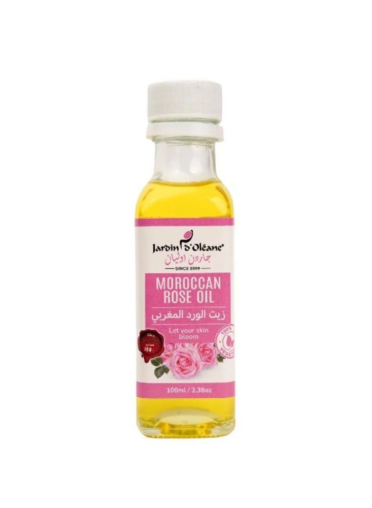 Jardin D Oleane Natural Moroccan Rose Oil 100 ml