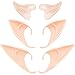 Tavery Elf Ears Cosplay Masquerade Accessories Fairy Pixie Soft Pointed Tips Anime Party Dress Up Costume for Halloween Christmas Party3 Pairs - Image 2