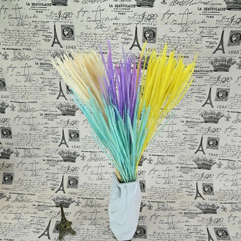 Bluejw Flower Nordic Style Dried Pampas Grass Decorative Reeds – Natural Small Dried Plants for Wedding & Home Decoration - Image 5