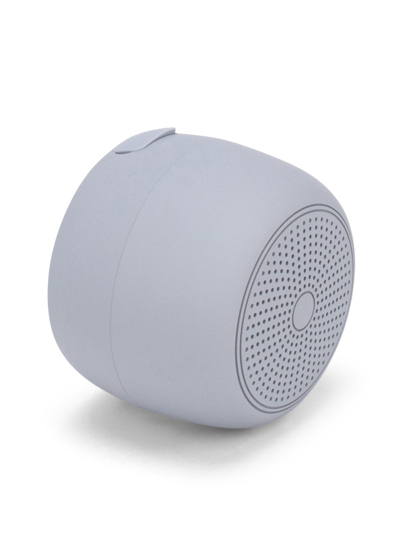 WISHWIND Travel Tune Portable Bluetooth Speaker | 4D Surround Sound | Waterproof & Shockproof | 24H Battery | Hands-Free Calling | Travel-Friendly Wireless Speaker (Grey)  - Image 3