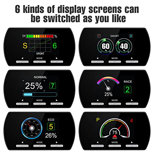 MAIMEIMI Throttle Response Controller 9 Drive Modes Throttle Controller MAIMEIMI Electronic Racing Accelerator Compatible with Dodge Ram 1500 New Body Style,Jeep Wrangler JL Gladiator JT,Nissan Titan Trucks - Image 5