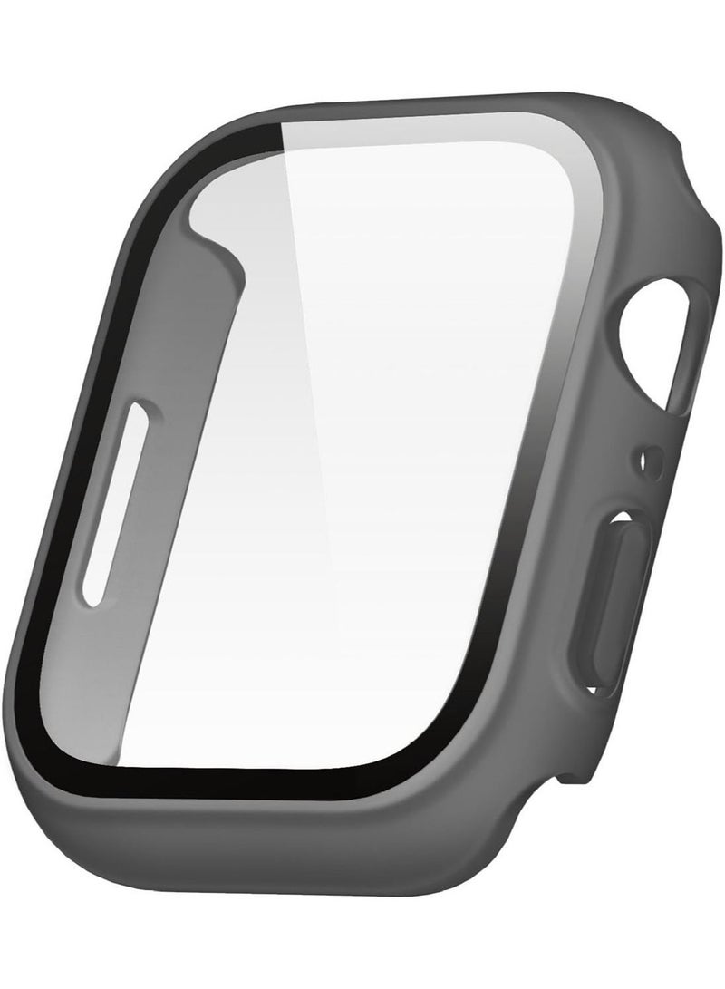Elago Clear Shield for Apple Watch Series 8/7 (41mm) Case Cover - Frosted Dark Grey (Gray Matte) - Image 1
