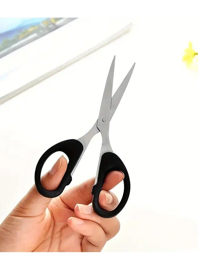 Rozino 2pc Durable Stainless Steel Extra-Large Handcrafted Scissors for Paper, Crafting, DIY, Office & School Use - Image 3