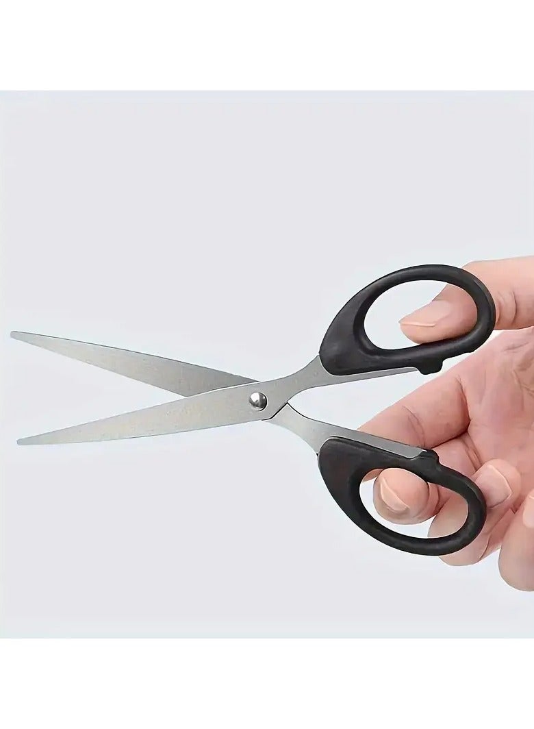 Rozino 2pc Durable Stainless Steel Extra-Large Handcrafted Scissors for Paper, Crafting, DIY, Office & School Use - Image 5