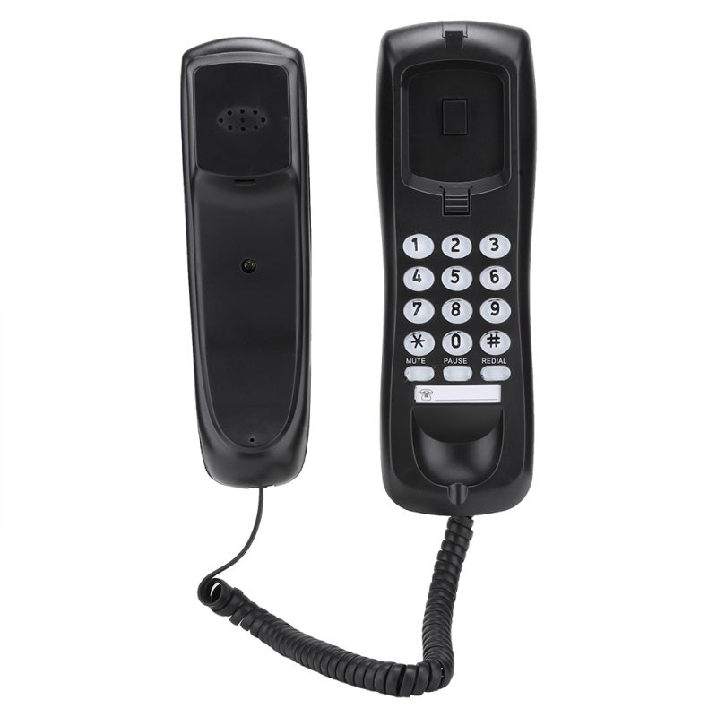 KX T628 Black for English Wired Desktop Wall Phone Landline Telephone for Home Office - Image 5