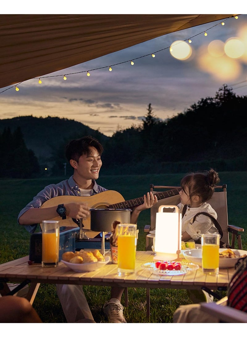 Arabest Solar Camping Lantern 6000mAh, USB Rechargeable Camping Light & Power Supply, Dimmable LED Night Lamp with Up to 80Hrs Runtime, Survival Gear for Emergency, Hurricane, Hiking & Outdoor, Indoor Use - Image 4