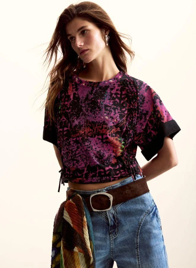 DESIGUAL Ethnic t-shirt designed by Mr. Christian Lacroix