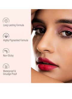 Swiss Beauty Swiss Beauty Ultra Smooth Matte Liquid Lipstick Sangria 6ml  - Image 3