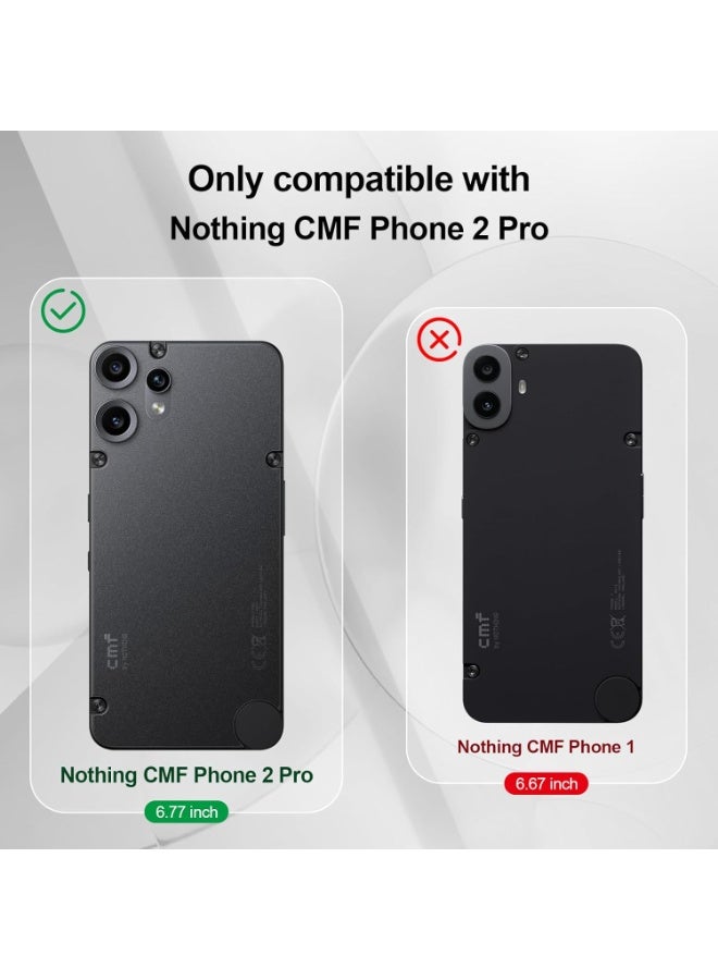 Case for Nothing CMF Phone 2 Pro Cover Soft Silicone Case with Camera Protection for Nothing CMF 2 Pro - Image 5