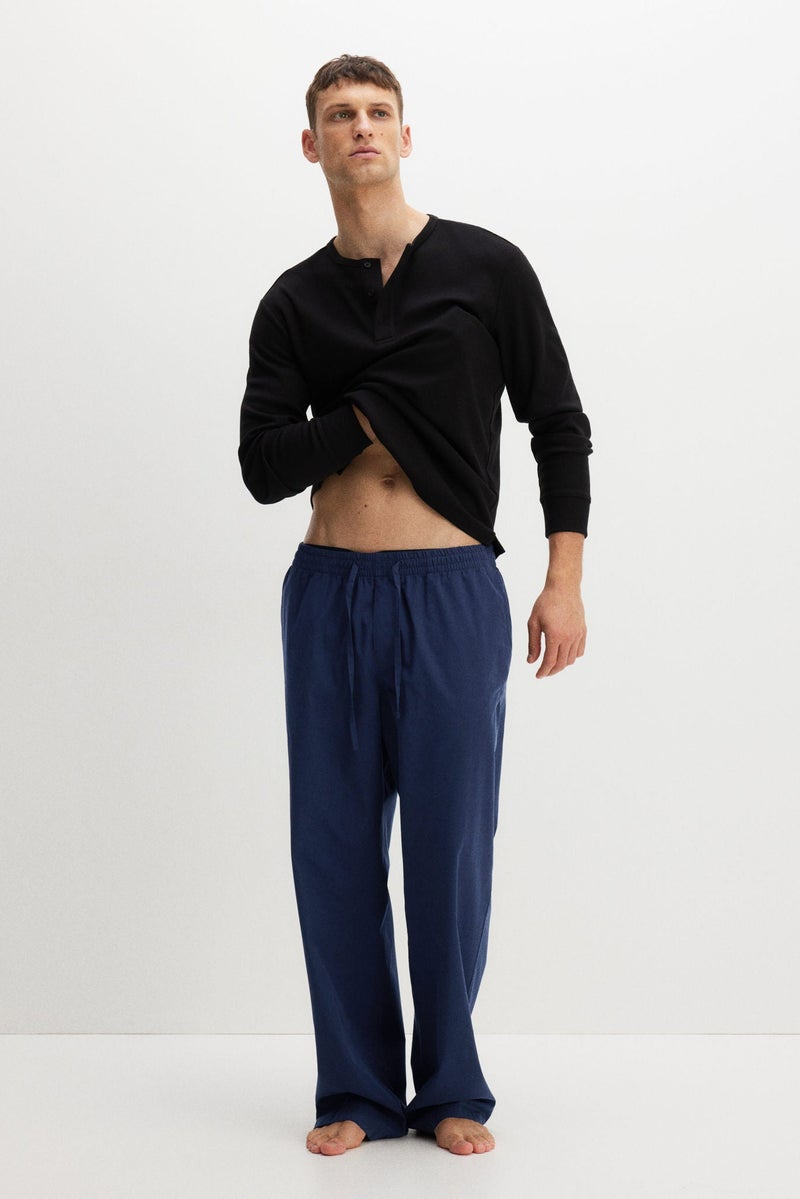 H&M Relaxed Fit Poplin Trousers  - Image 1