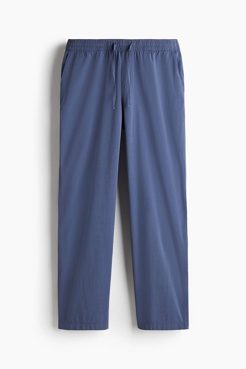 H&M Relaxed Fit Poplin Trousers  - Image 3